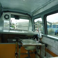 キッチンカー　移動販売車　総額59万円　スバル・サンバー オートマ、フル装備　車検令和８年、諸費用0円の画像