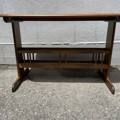★ 古家具 ★ 昭和レトロ コイズミ ダイニングテーブル ２人掛け 120x60x68cm 机 つくえ