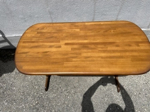 ★昭和レトロ★ コイズミ ダイニングテーブル ２人掛け 120x60x68cm ☆ 古家具 ☆ 昭和レトロ コイズミ ダイニングテーブル 2人掛け