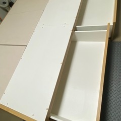 収納付きダブルベッド　週末限定価格　の画像