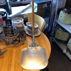 【引取り限定】中古　ピザピール　木製ハンドル付き　アメリカンメタルクラフト