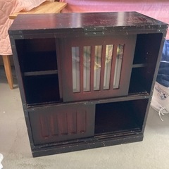 A-621　昭和レトロ　家具 収納家具 キャビネットの画像