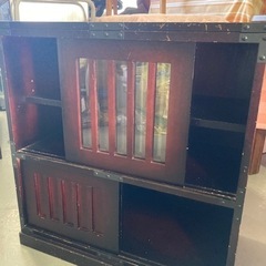 A-621　昭和レトロ　家具 収納家具 キャビネットの画像