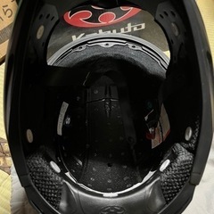 オートバイ　ヘルメットの画像