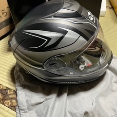 オートバイ　ヘルメットの画像