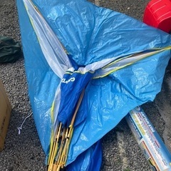 ワンタッチシェルター ピーチテントの画像