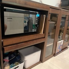 最終セール:食器棚　キッチンキャビネットの画像