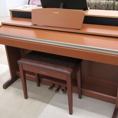 札幌市清田区 YAMAHA/ヤマハ 電子ピアノ ARIUS/アリウス YDP-151C 06年製 88鍵 ニューチェリー調 イス付 動作品の画像