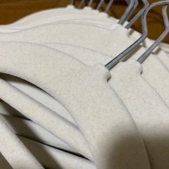 0円！滑らないハンガー24本の画像