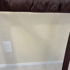 日本育児 とおせんぼ XL ベビーゲート 柵 ブラウンの画像