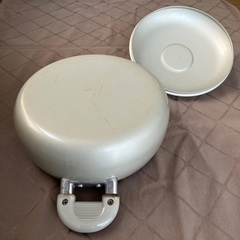 グッドデザイン賞受賞【日本製の両手鍋】浅型24cm RIKENロレッタ鍋の画像