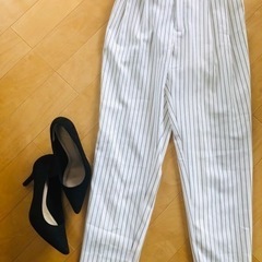 INGNI イング　ストライプタックパンツ　Mサイズ