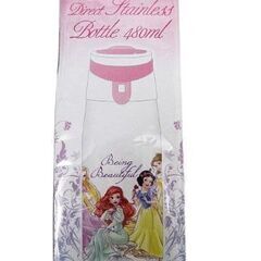 【未使用】【ディズニー】ダイレクト ステンレスボトル 水筒 480ml   ラプンツェル アリエル ベル 白雪姫 の画像