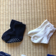 乳幼児のくつ下（ミキハウス製品含む）5足セットの画像