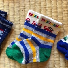 乳幼児のくつ下（ミキハウス製品含む）5足セットの画像