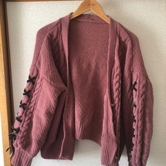 【受け渡し者決まりました】服/ファッション カーディガン レディース
