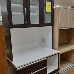【U1211】★食器棚  3枚扉ソフトクローズ