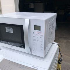 2021年式 ハイアール 16L オーブンレンジ JM-V16E (W) ホワイト 横開き式 グリル機能 ヘルツフリー 自動メニュー エコ煮込み 焼き芋 簡単操作 チャイルドロック シンプル Haierの画像