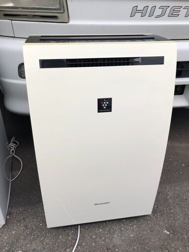 2020年　色焼シャープ 除湿機 兼 加湿空気清浄機 除湿 9L / プラズマクラスター 7000 スタンダード 18畳 / 空気清浄 32畳 ホワイト KC-HD70-W
