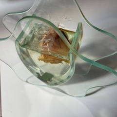 ガラス製の星形オブジェの画像