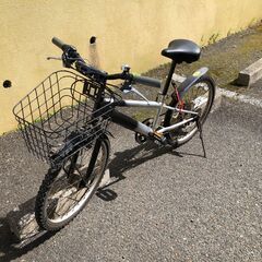 22インチ　マウンテンバイク 自転車　6段変速ギアの画像