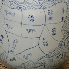 花瓶　花器　旧国名柄の画像