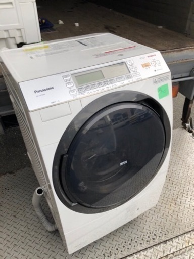 北九州市内配送無料　保証付き　パナソニック Panasonic NA-VX7600L-W [ドラム式電気洗濯乾燥機（10.0kg） 左開き 泡洗浄 エコナビ搭載 クリスタルホワイト]