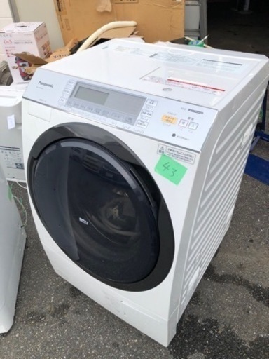 北九州市内配送無料　保証付き　 パナソニック Panasonic NA-VX7800L-W [ななめドラム洗濯乾燥機 10kg 左開き