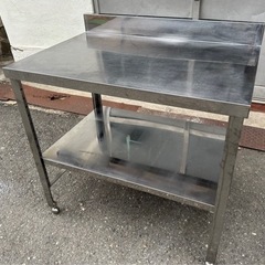 業務用 コンロ台 作業台 調理台 880×600×800+90 ...
