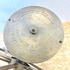 JOHN HASTIE＆CO.LTD.GREENOCK 操舵輪 オブジェ インテリア 真鍮製 ROSEBANK IRONWORKS EDINBURGH HG.5064/5 /SL2の画像