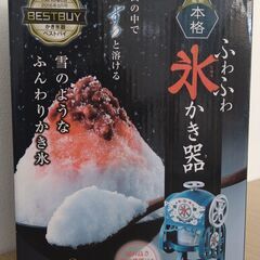 電動本格かき氷器の画像