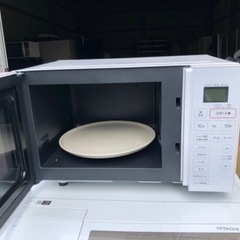 北九州市内配送無料　保証付き　2021年式 ハイアール 16L オーブンレンジ JM-V16E (W) ホワイト 横開き式 グリル機能 ヘルツフリー 自動メニュー エコ煮込み 焼き芋 簡単操作 チャイルドロック シンプル Haierの画像