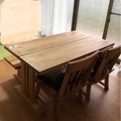 【受け渡し決定】ダイニングセット　美品
