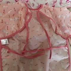 【バラ売り可】 エプロン ポケット付き 長袖 4点セットの画像