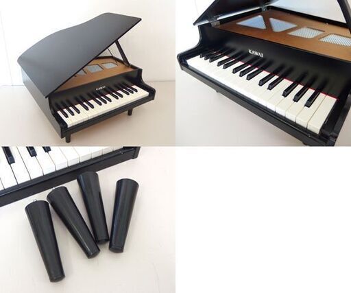KAWAI Grand Piano グランドピアノ 1114 32鍵盤 ブラック ミニピアノ