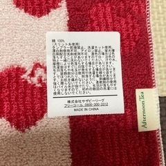新品未使用✨アフタヌーンティー✨タオルハンカチ✨タオル✨レディースの画像