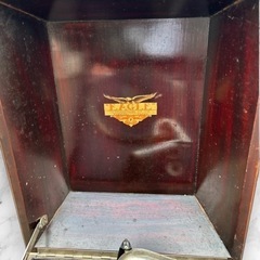 EAGLE 手回し　蓄音機 替え針 ビンテージ レトロ 現状引き渡し 稼働はしました。の画像