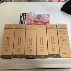 LED電球 C35 口径用 6個