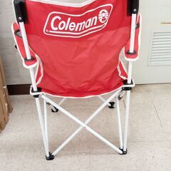 ★ジモティ割あり★ コールマンジャパン株式会社 折り畳み椅子 赤 H×D×W クリーニング済み TJ5772の画像