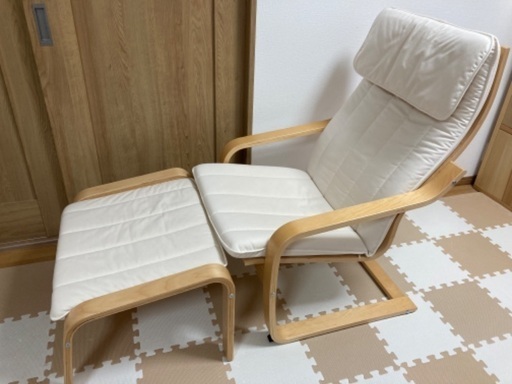 【美品】IKEA イケア POÄNG ポエング　1人用ソファ