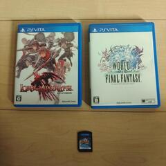 PS Vitaソフト3本＋攻略本付き