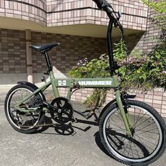 【メンテナンス済み】ＨＵＭＭＥＲ（ハマー）　18インチ　折りたた...