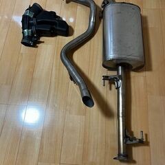 FJクルーザー純正マフラー