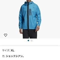adidas ウィンドブレーカーの画像