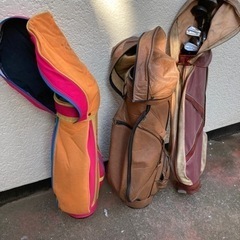 【無料！】ゴルフバッグ3個セット！の画像