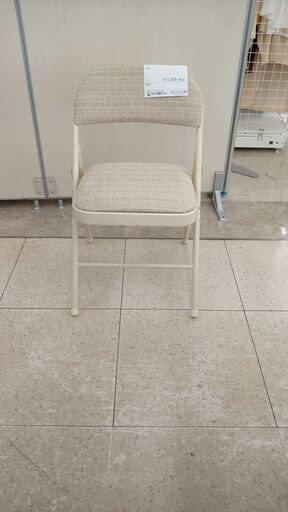 ★ジモティ割あり★ 輸入販売元　菊屋株式会社 チェア アイボリー H×D×W クリーニング済み TJ5783