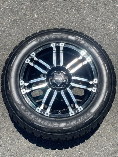 BIGWAY B-MUD X TOYO OPEN COUNTRY アルミタイヤセット 5×100 7J＋53 225/65R17 4本セット