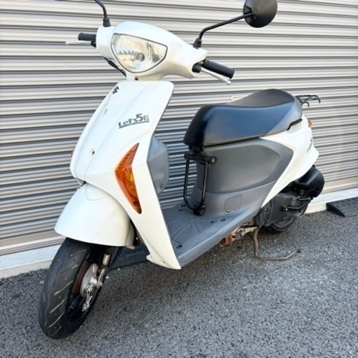 2693.上位グレード　レッツ5G バッテリー新品、セキュリティ付属　千葉県柏市　即日配送、自走引き取りも可能