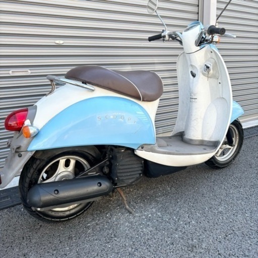 2694.お洒落可愛い　スクーピー　安心の水冷エンジン　千葉県柏市　即日配送、自走引き取りも可能