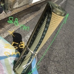 ござ　敷物　和　井草